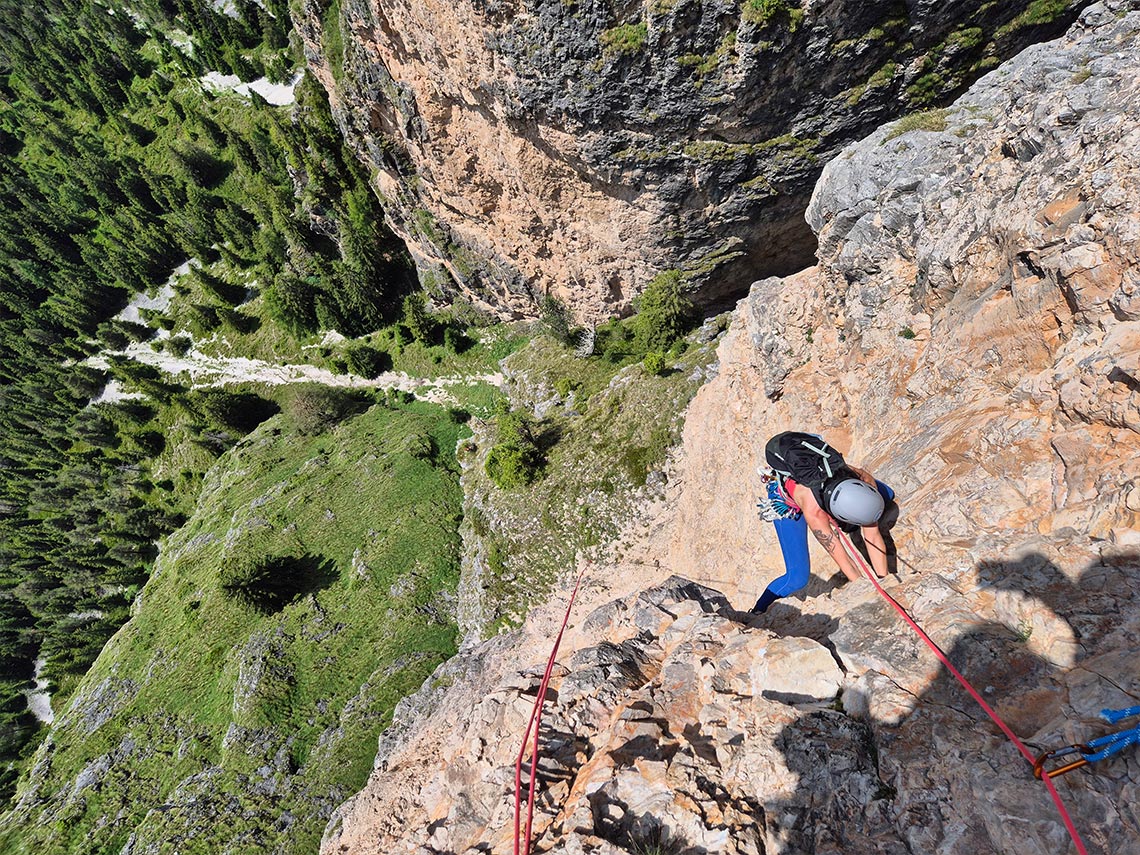 Climbing route Diamant Marie – Pitl Ciampanil de Val